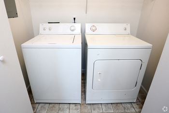 Washer and dryer in all units at regency apartments in bettendorf iowa